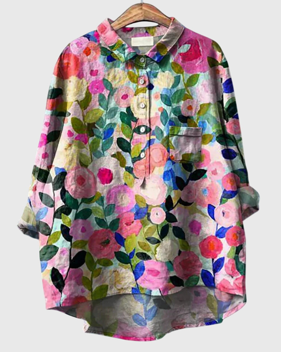 Victoria | Floral Print Blouse
