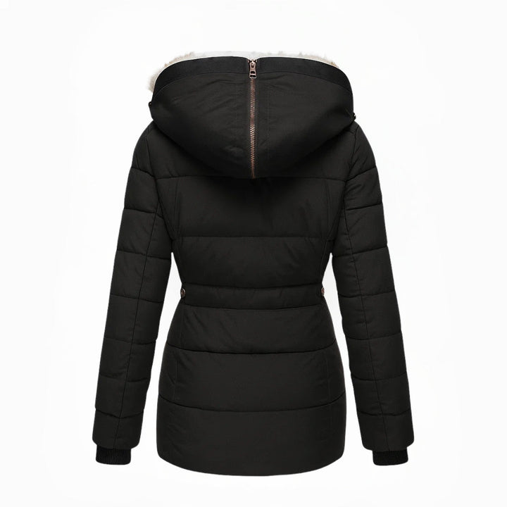 Victoria | Warm Winter Coat with Soft Faux Fur Lining