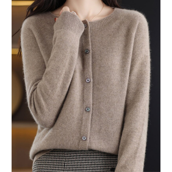 Victoria | Pure Merino Wool Women’s Crew-Neck Knitted Jumper
