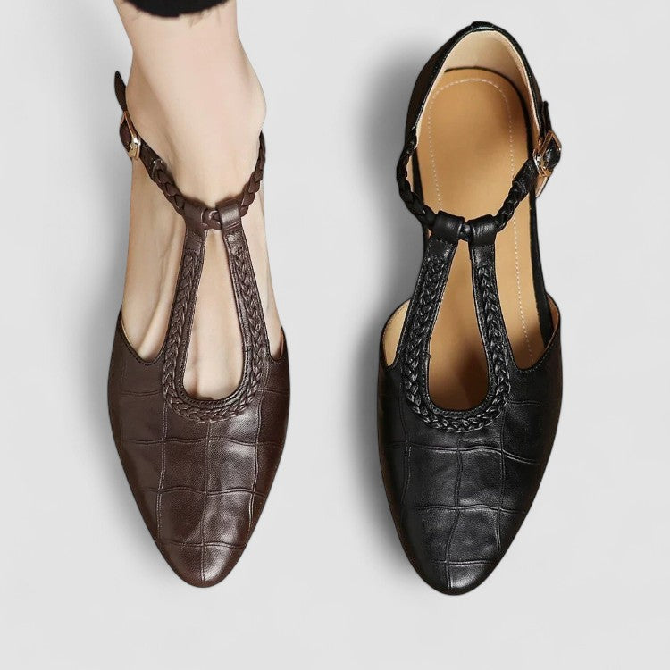 Camila™ - Orthopedic T-Bar Mary Jane Shoes