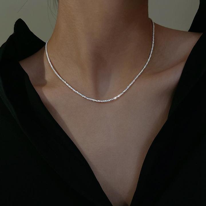 Victoria Starry Light Necklace Silver Set |