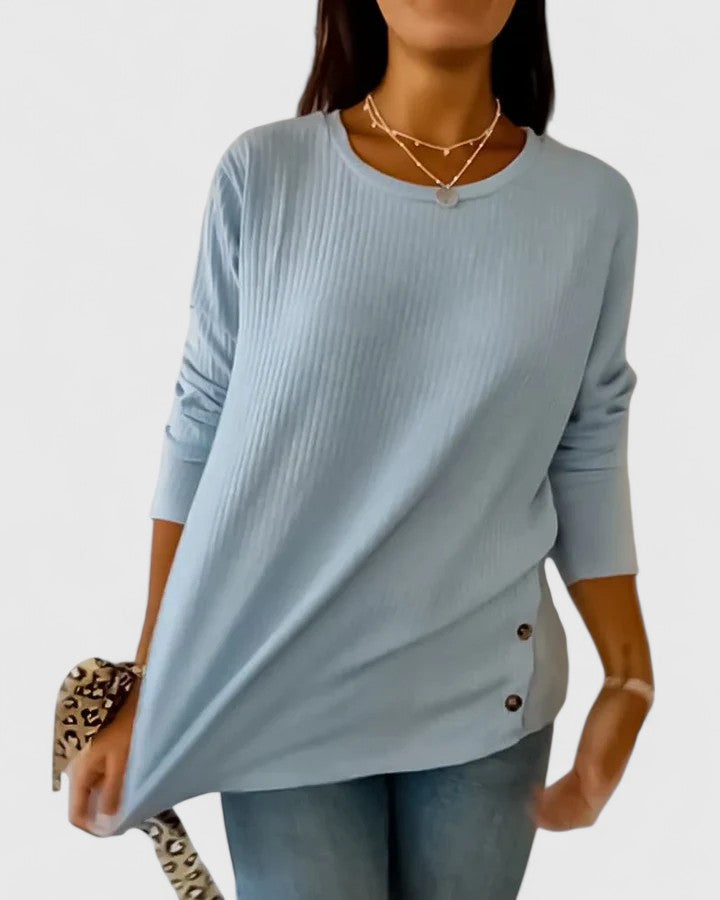Victoria | Elegant Crew Top