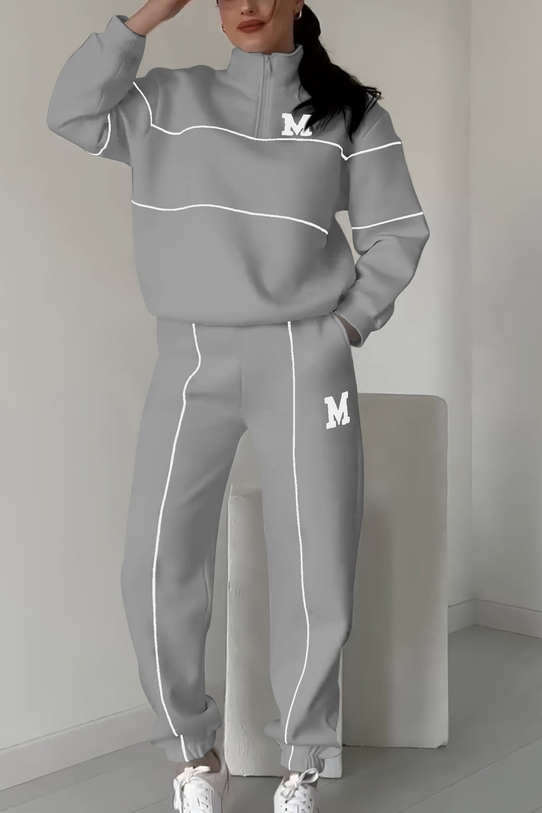 Victoria | Comfortable Sweater and Trousers Set