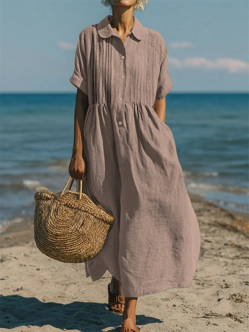 Nicky | Elegant Linen Dress for Women