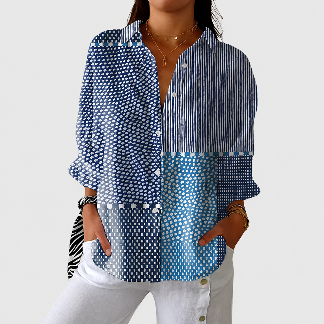 ELARA | VIBRANT PRINTED BLOUSE