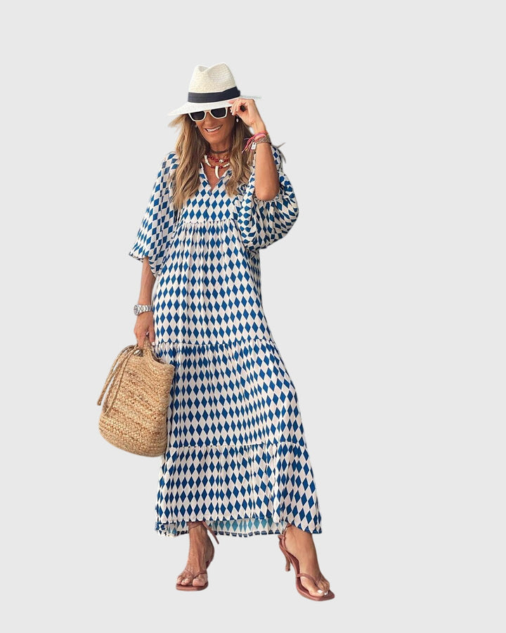 Victoria | Boho Maxi Dress