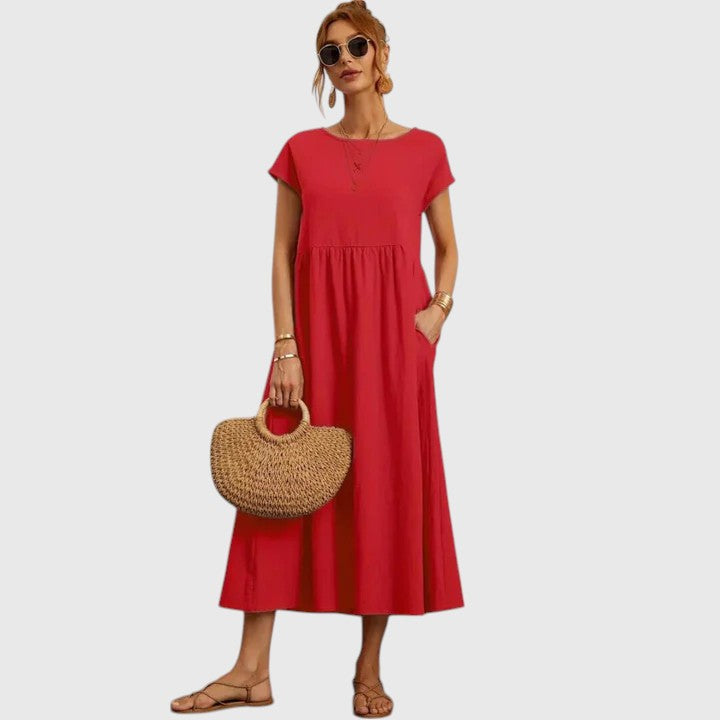 Victoria | Comfortable Midi Dress