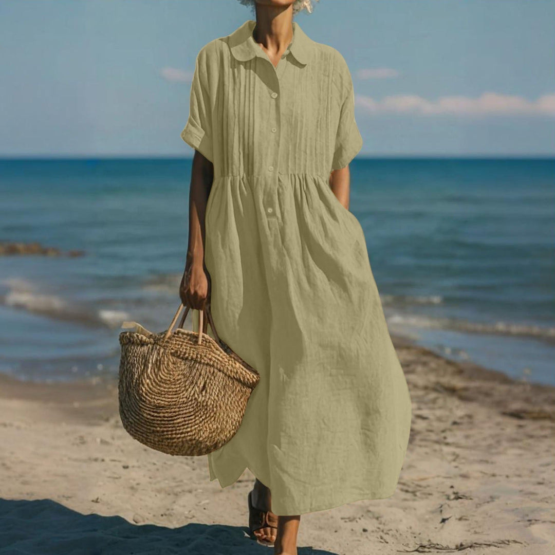 Nicky | Elegant Linen Dress for Women