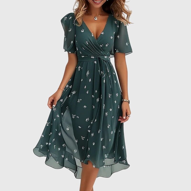 Victoria | Chic Midi Dress