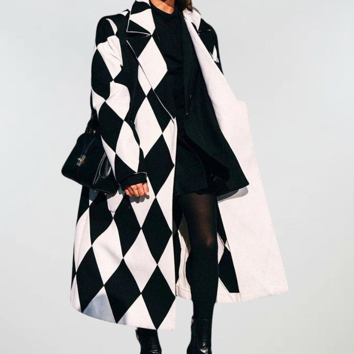 Caroline - Elegant Longline Coat