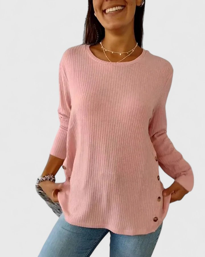 Victoria | Elegant Crew Top