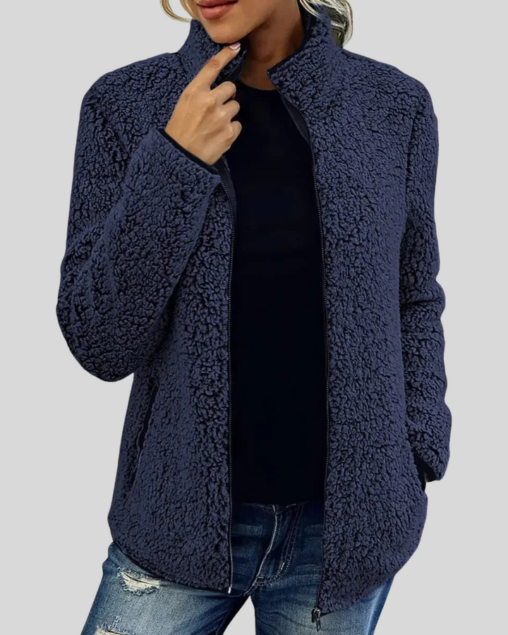 Victoria | Elegant Casual Fleece Jacket