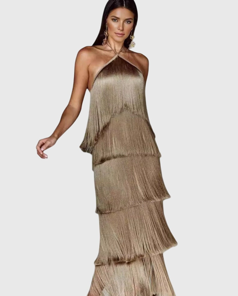 Victoria | Tassel Dress