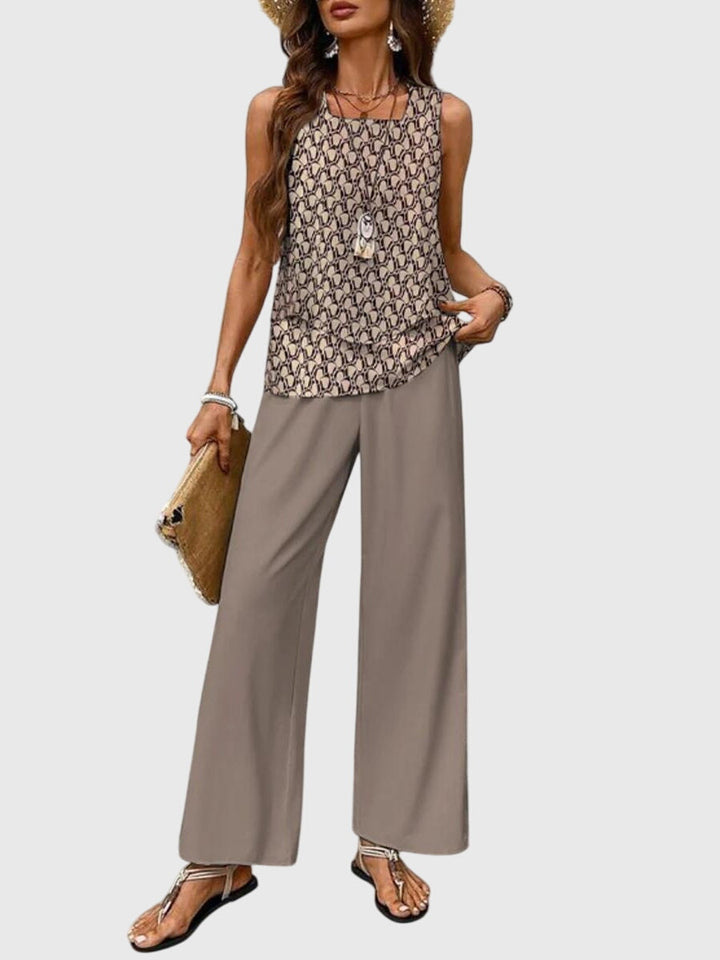 Victoria | Elegant 2-Piece Summer Set