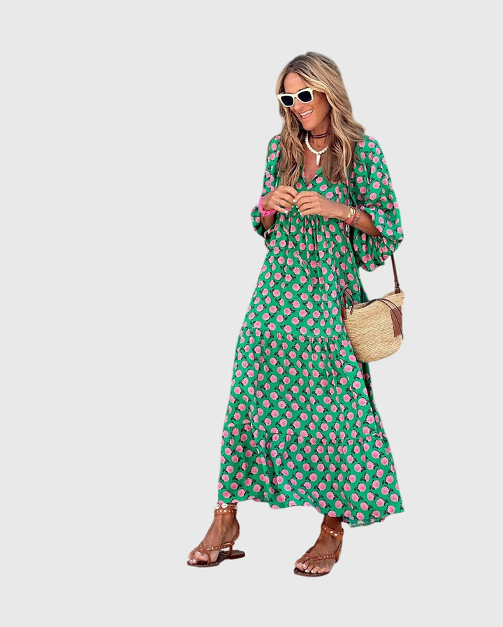 Victoria | Boho Maxi Dress