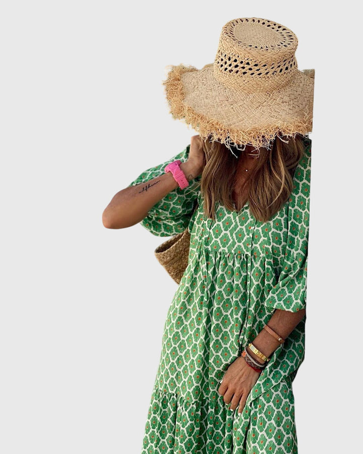 Victoria | Boho Maxi Dress