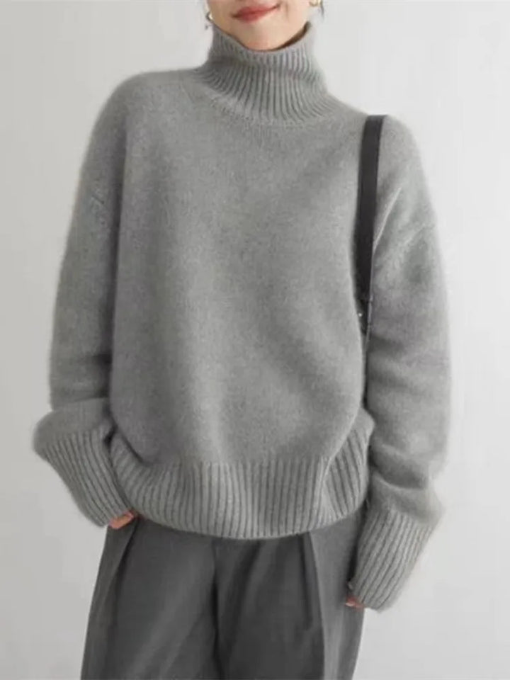 Victoria | High-Collar Sweater