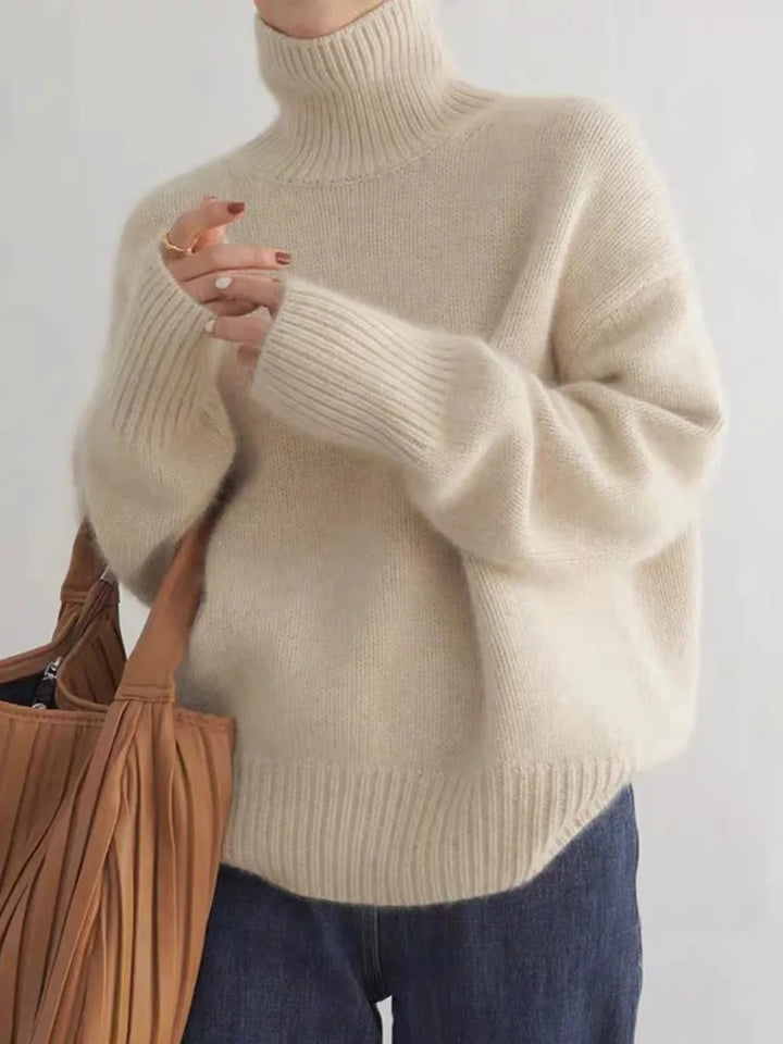 Victoria | High-Collar Sweater