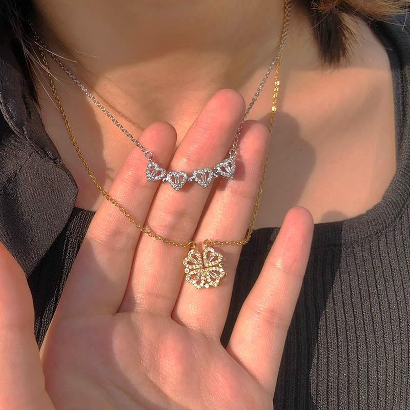 Victoria Four-Leaf Clover Necklace |