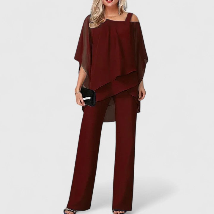 Victoria | Elegant Two-Piece Trouser Set