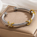 Silver & Gold Crystal Crossover