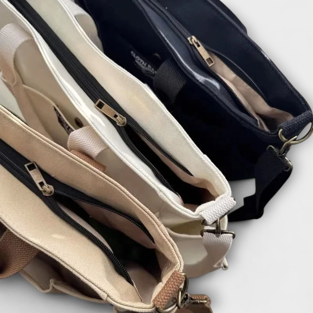 Victoria | Minimalistic Canvas Tote Bag