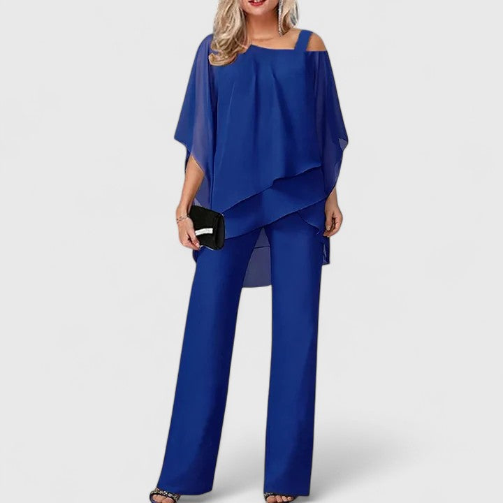Victoria | Elegant Two-Piece Trouser Set