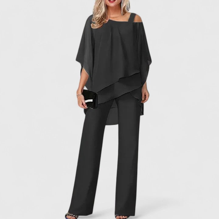 Victoria | Elegant Two-Piece Trouser Set