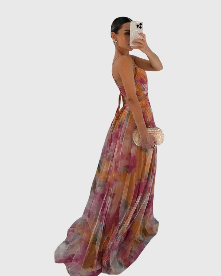 Victoria | Floral Maxi Dress
