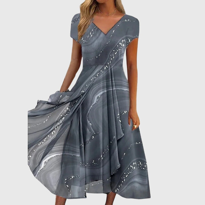 Victoria | Flowing Midi Dress