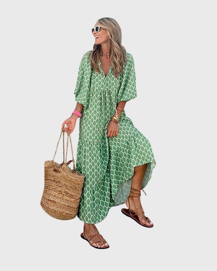 Victoria | Boho Maxi Dress