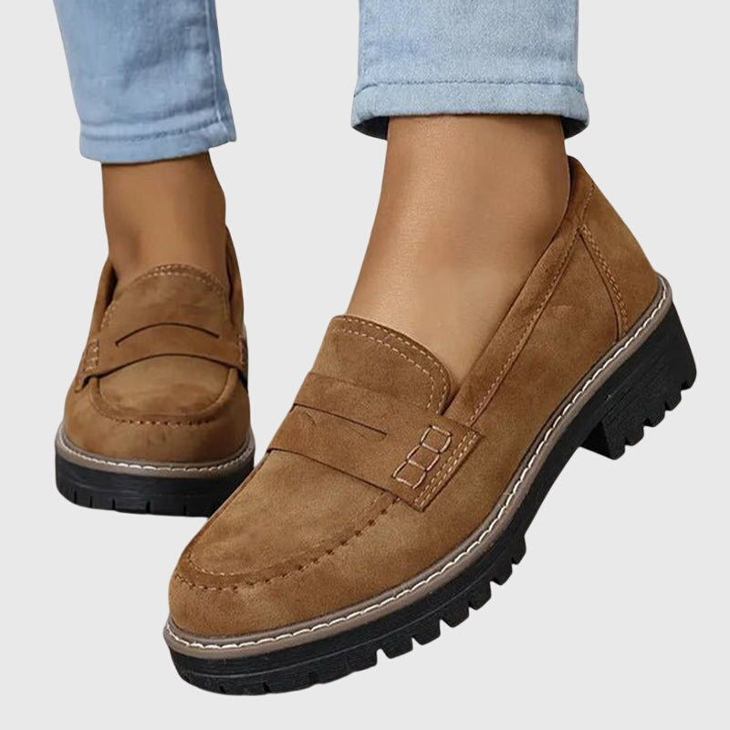 Victoria | Timeless Suede Loafers
