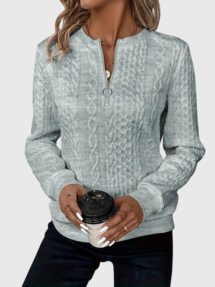 Victoria | Zipped Sweater