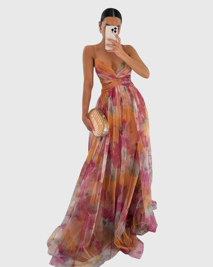 Victoria | Floral Maxi Dress