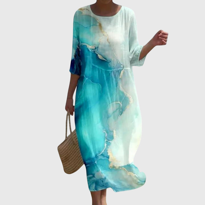 Victoria | Stylish Floral Maxi Dress